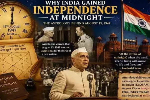80th Independence Day celebrations.. Why were they announced at midnight?